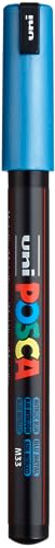 POSCA 181785 - POSCA Marker mit kalibrierter Spitze, blau metallic von uni-ball