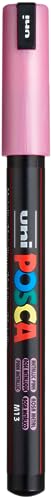 POSCA 181789 - POSCA Marker mit kalibrierter Spitze, rosa metallic von uni-ball