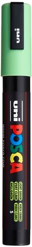 POSCA 182566 - POSCA Marker mit mittelfeiner Rundspitze, hellgrün von uni-ball