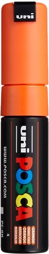 POSCA 182611 - POSCA Marker mit breiter Keilspitze - orange von uni-ball