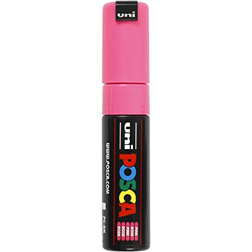 POSCA 182628 - POSCA Marker mit breiter Keilspitze - rosa von Uni-Ball