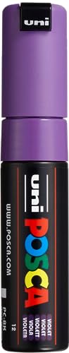 POSCA 182634 - POSCA Marker mit breiter Keilspitze, violett von Uni-Ball