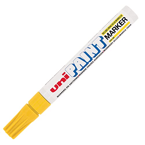 uni-ball Paint Marker Rundspitze M-Spitze - 12 gelb von uni-ball