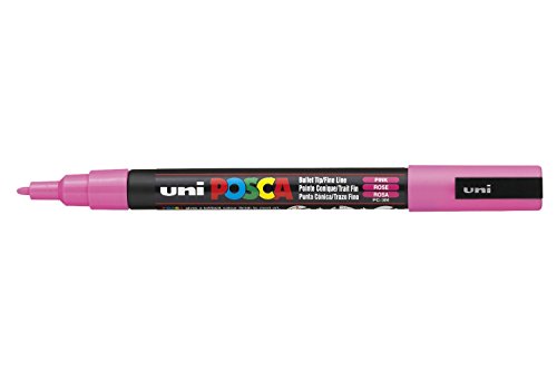 uni-ball Pigmentmarker POSCA (PC-3M), rosa VE = 1 von uni-ball