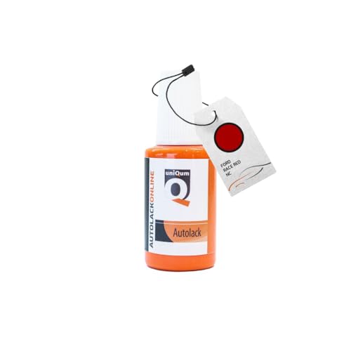 uniQum Autolack Lackstift fürs Auto für FORD RACE RED NC Autolack Reparatur 30 ml von uniQum QUALITY IN NON PAINT