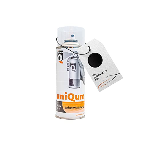 uniQum Autolack Spraydose KIA AURORA BLACK ABP Autolack Reparatur 400 ml von uniQum QUALITY IN NON PAINT