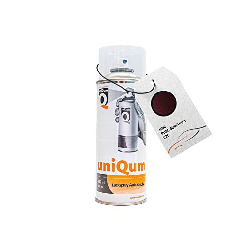 uniQum Autolack Spraydose MINI PURE BURGUNDY C2C Autolack Reparatur 400 ml von uniQum QUALITY IN NON PAINT
