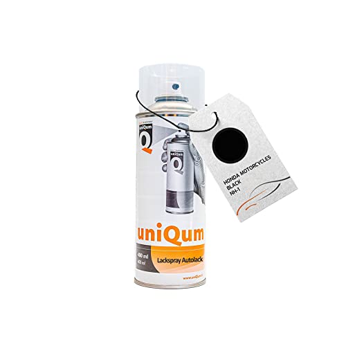 uniQum Autolack Spraydose für HONDA MOTORCYCLES BLACK NH-1 Autolack Reparatur 400 ml uniQum Autolack Spraydose für HONDA MOTORCYCLES BLACK NH-1 Autolack Reparatur 400 ml von uniQum QUALITY IN NON PAINT