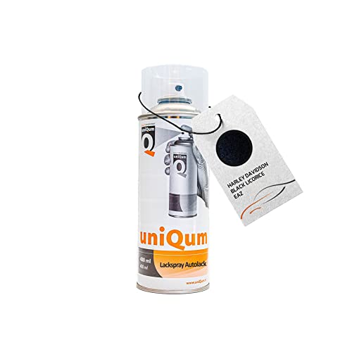 uniQum Autolack Spraydose für Harley DAVIDSON BLACK LICORICE EAZ Autolack Reparatur 400 ml uniQum Autolack Spraydose für Harley DAVIDSON BLACK LICORICE EAZ Autolack Reparatur 400 ml von uniQum QUALITY IN NON PAINT