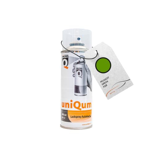 uniQum Autolack Spraydose für PEUGEOT GREEN KQB Autolack Reparatur 400 ml uniQum Autolack Spraydose für PEUGEOT GREEN KQB Autolack Reparatur 400 ml von uniQum QUALITY IN NON PAINT