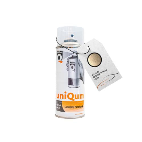 uniQum Autolack Spraydose für PIAGGIO BRONZO PERSEO P579 Autolack Reparatur 400 ml von uniQum QUALITY IN NON PAINT