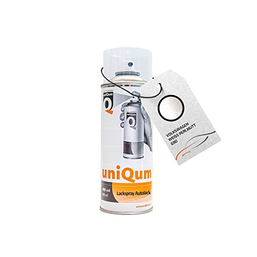 uniQum Autolack Spraydose fürs Auto für VOLKSWAGEN WEISS PERLMUTT G9D Autolack Reparatur 400 ml uniQum Autolack Spraydose fürs Auto für VOLKSWAGEN WEISS PERLMUTT G9D Autolack Reparatur 400 ml von uniQum QUALITY IN NON PAINT