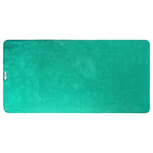 unico puro Soft-Touch Handtuch 140 x 70 cm türkis, saugfähig bis zu 3000ml, offene Faser, extrem weich, waschbar bei 60° C von unico puro