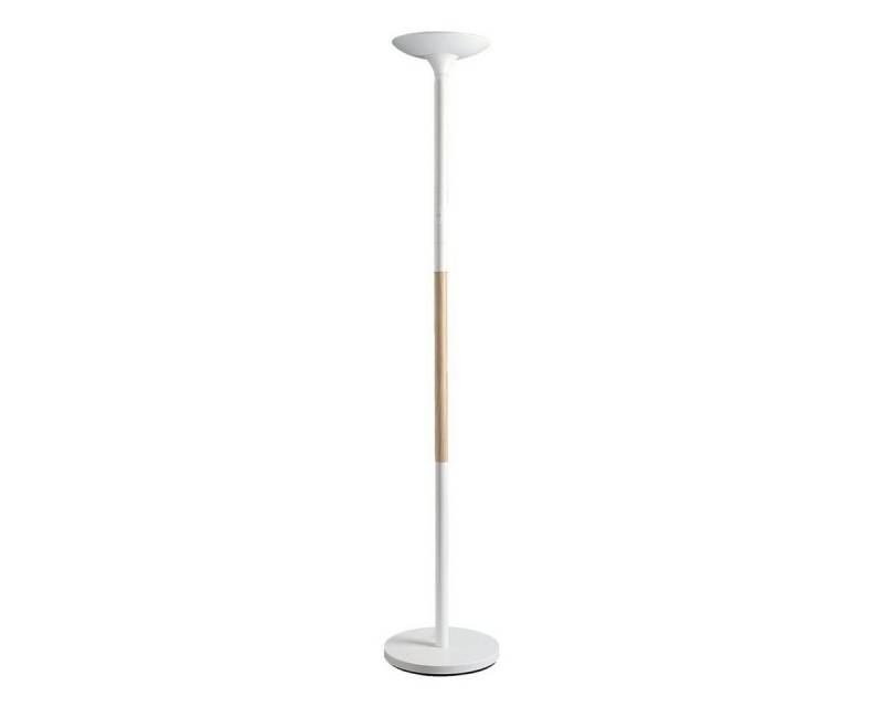 unilux LED Stehlampe Pryska, LED fest integriert, warmweiß, Standleuchte mit Holzdekor unilux LED Stehlampe Pryska, LED fest integriert, warmweiß, Standleuchte mit Holzdekor von unilux