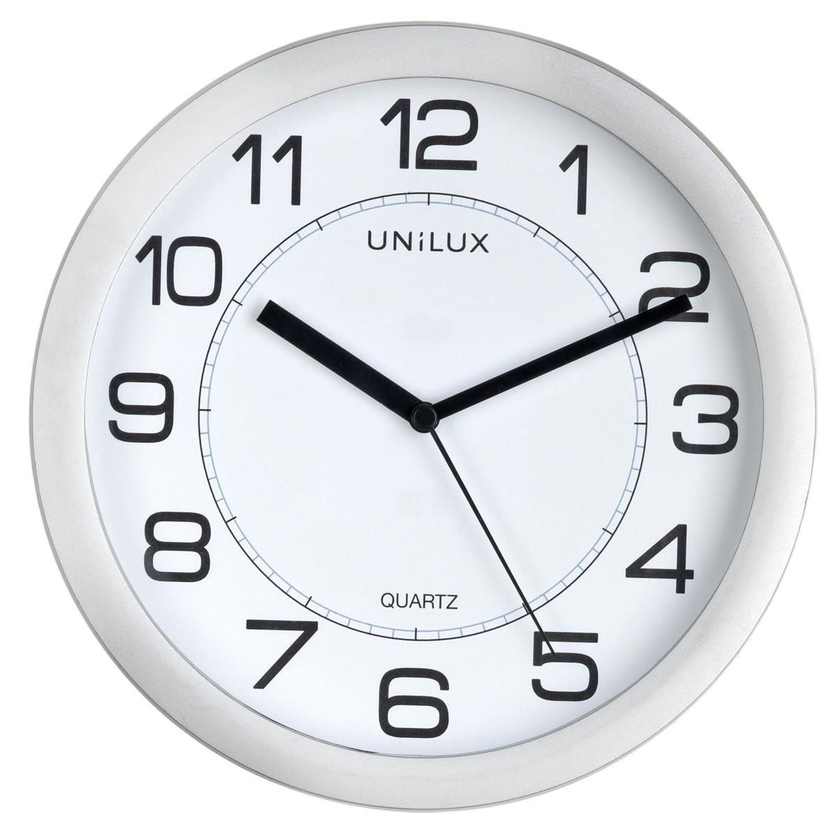 unilux Wanduhr Wanduhr ATTRACTION - Ø 22 cm leises Quarzuhrwerk Magnetbefestigung met unilux Wanduhr Wanduhr ATTRACTION - Ø 22 cm leises Quarzuhrwerk Magnetbefestigung met von unilux