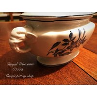 Ein Königlicher Worcester, Elefant Aus Dem 19. Jahrhundert von uniquepotteryshop