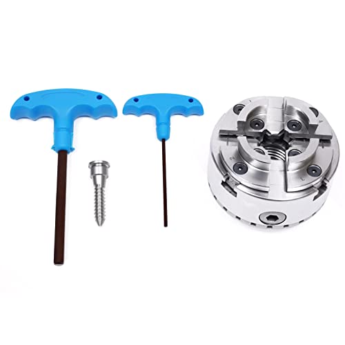 M 33 Spannfutter Backenfutter Drechselbank Selbstzentrierend 4-Backen-Spannfutter Drechselzubehör Drechselmesser Spannfutter Backenfutter für Drechselbank Drechselmesser von unkonwcy