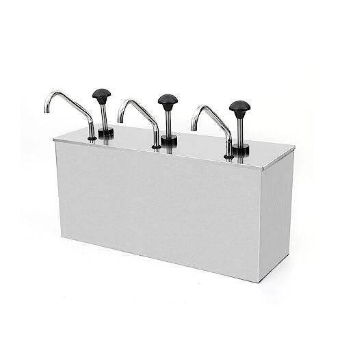 unkonwcy GewüRzpumpenspender Saucenspender Senf Ketchup Spender Edelstahl Pump SoßEnspender Dispenser BehäLter Pumpspender Senfspender Dosierspender Sojasaucenpumpe FüR SojasoßE Essig 3KöPfex4L unkonwcy GewüRzpumpenspender Saucenspender Senf Ketchup Spender Edelstahl Pump SoßEnspender Dispenser BehäLter Pumpspender Senfspender Dosierspender Sojasaucenpumpe FüR SojasoßE Essig 3KöPfex4L von unkonwcy