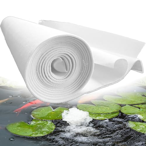 unmjgybc Premium Teichfolie Zwei Gewebe eine Membran HDPE 1×55m Hohe Zugfestigkeit Patentierte Technologie für Europäische Teichprojekte von unmjgybc