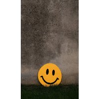 Smile Face Teppich | Benutzerdefinierte Teppich-| Handgefertigt in Punch Needle von unperfectthings