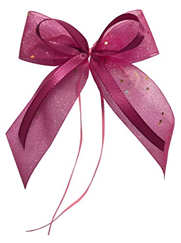 unser schönster Tag Weihnachtsschleifen Schleifen Geschenke Weihnachten WS2013 im 10er Set - pink von unser schönster Tag