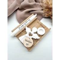 Schutzengel - Schutzengelgeschenk Glückslicht Geschenkbox Mit Kerze Taufe Firmung Kommunion Einschulungsgeschenk Personalisiert von unserkreativhaus