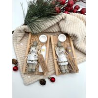 Weihnachtsgeschenk - Nikolaus Wichtelgeschenk Kerzen Weihnachtsmäuse Winterdeko Weihnachts Mitbringsel Kleinigkeit Weihnachtsgeschenk - Nikolaus Wichtelgeschenk Kerzen Weihnachtsmäuse Winterdeko Weihnachts Mitbringsel Kleinigkeit von unserkreativhaus