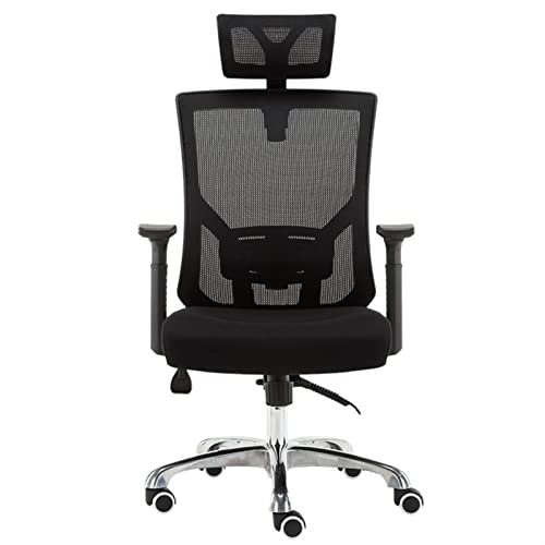 Bequemer Schreibtischstuhl Ergonomischer Bürostuhl mit verstellbarer Kopfstütze und Armback -Schreibtischstuhl, Lendenstütze, Sieb, dickes Sitzkissen, Drehstuhl Schreibtischstühle fürs Homeoffice von uotmui