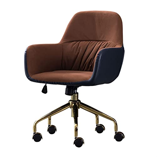 Bequemer Schreibtischstuhl Ergonomisches Amt PC Schreibtisch und Stuhl mit Höhenanpassung Lendenwirbelseiterfunktion mit zentralem Rücken -Drehaufgabestuhl Schreibtischstühle fürs Homeoffice(A) von uotmui
