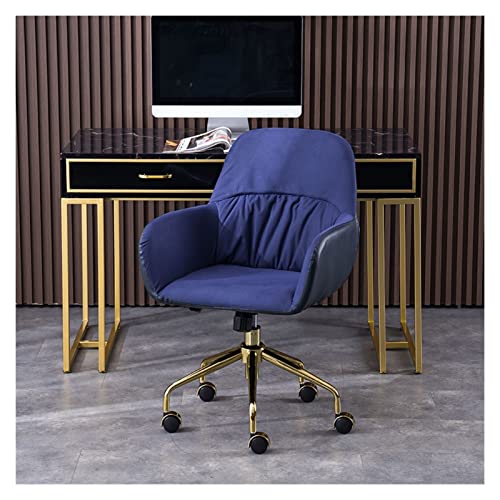 Bequemer Schreibtischstuhl Ergonomisches Amt PC Schreibtisch und Stuhl mit Höhenanpassung Lendenwirbelseiterfunktion mit zentralem Rücken -Drehaufgabestuhl Schreibtischstühle fürs Homeoffice(B) von uotmui