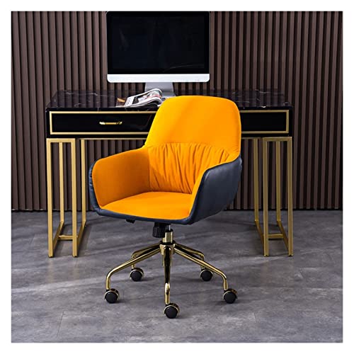 Bequemer Schreibtischstuhl Ergonomisches Amt PC Schreibtisch und Stuhl mit Höhenanpassung Lendenwirbelseiterfunktion mit zentralem Rücken -Drehaufgabestuhl Schreibtischstühle fürs Homeoffice(D) von uotmui