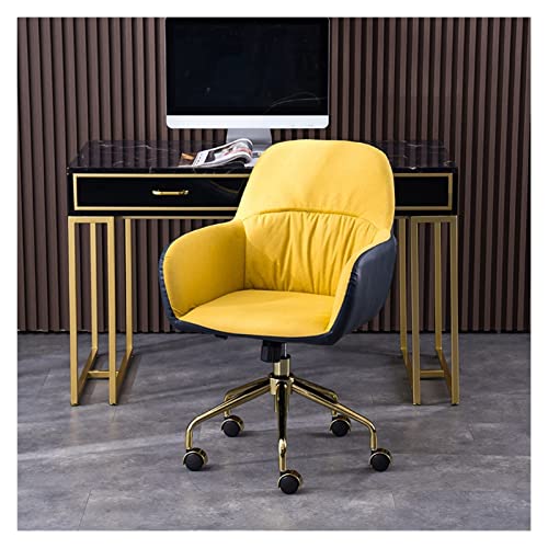 Bequemer Schreibtischstuhl Ergonomisches Amt PC Schreibtisch und Stuhl mit Höhenanpassung Lendenwirbelseiterfunktion mit zentralem Rücken -Drehaufgabestuhl Schreibtischstühle fürs Homeoffice(E) von uotmui