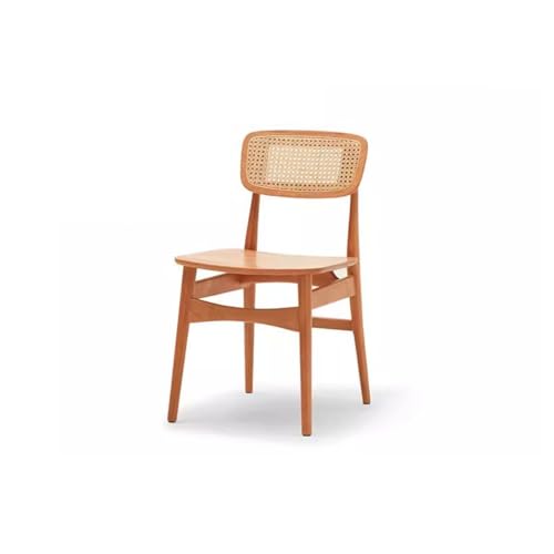 uotmui Bequemer Schreibtischstuhl Gepolsterter Küchenstuhl mit Massivholzgestell, Esszimmerstuhl, Bürostuhl mit Rattan-Rückenlehne, geeignet for Küche und Büro Schreibtischstühle fürs Homeoffice(B) uotmui Bequemer Schreibtischstuhl Gepolsterter Küchenstuhl mit Massivholzgestell, Esszimmerstuhl, Bürostuhl mit Rattan-Rückenlehne, geeignet for Küche und Büro Schreibtischstühle fürs Homeoffice(B) von uotmui