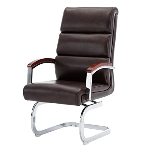 uotmui Bequemer Schreibtischstuhl Home Bow Stuhl Leather Executive Office Chair, Ergonomische Lumbalunterstützung, Brown Executive Office Chair mit Armlehnen Schreibtischstühle fürs Homeoffice uotmui Bequemer Schreibtischstuhl Home Bow Stuhl Leather Executive Office Chair, Ergonomische Lumbalunterstützung, Brown Executive Office Chair mit Armlehnen Schreibtischstühle fürs Homeoffice von uotmui