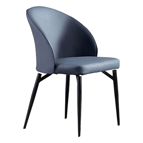 uotmui Bequemer Schreibtischstuhl Leder Essstuhl Hotelverhandlung Konferenzstuhl Design Cafe Hotel Freizeit Back Stuhl Büro Esstischstuhl Stuhl Schreibtischstühle fürs Homeoffice(C) von uotmui