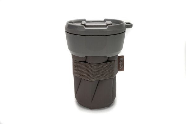 up2u Ready2Go Bundle mit faltbarem Kaffeebecher + Tasche aus Papier + Bändern von up2u