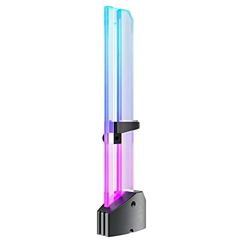 upHere ARGB Grafikkarten Halter GPU Aerospace 5V 3Pin Aluminium Grafikkarten Halterung（GH03ARGB） von upHere