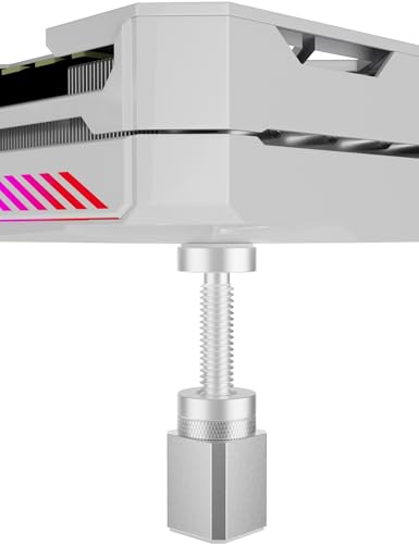 upHere Grafikkarten Halterung,Aluminium GPU Halterung mit Magnet und Anti Rutsch Pads,Grafikkartenbasis,Vertical GPU Mount,Höhenverstellbare,GPU Stütze Silber,S(28mm-50mm),GH50S upHere Grafikkarten Halterung,Aluminium GPU Halterung mit Magnet und Anti Rutsch Pads,Grafikkartenbasis,Vertical GPU Mount,Höhenverstellbare,GPU Stütze Silber,S(28mm-50mm),GH50S von upHere