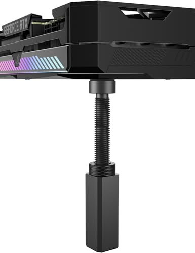 upHere GH80K Grafikkarten Halterung,Aluminium GPU Halterung mit Magnet und Anti Rutsch Pads,Grafikkartenbasis,Vertical GPU Mount,Höhenverstellbare,GPU Stütze Schwarz,M(50mm-80mm). upHere GH80K Grafikkarten Halterung,Aluminium GPU Halterung mit Magnet und Anti Rutsch Pads,Grafikkartenbasis,Vertical GPU Mount,Höhenverstellbare,GPU Stütze Schwarz,M(50mm-80mm). von upHere