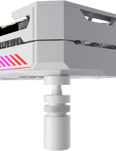 upHere GPU-Halterung, GPU-Anti-Durchhängen Halterung, Grafikkarten-GPU-Unterstützung, Grafikkarten-Halterung, GPU-Ständer, Weiß, S (26 mm-50 mm) von upHere