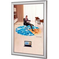 update displays  Klapprahmen Easy-Fix silber 87,1 x 121,9 cm von update displays