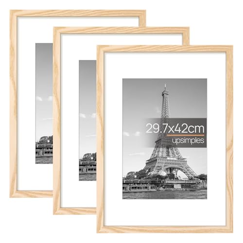 upsimples 3 Pack Bilderrahmen A3, Rahmen A3 Natur, Picture Frame 29,7x42 cm upsimples 3 Pack Bilderrahmen A3, Rahmen A3 Natur, Picture Frame 29,7x42 cm von upsimples