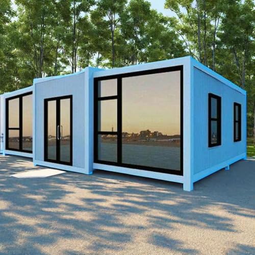 Faltbare Tiny Home 6.1 m und 12.2 m Modular Mobile House Erweiterbare Containerkabine mit 1-4 Schlafzimmern Faltbare Tiny Home 6.1 m und 12.2 m Modular Mobile House Erweiterbare Containerkabine mit 1-4 Schlafzimmern von uqlpxz