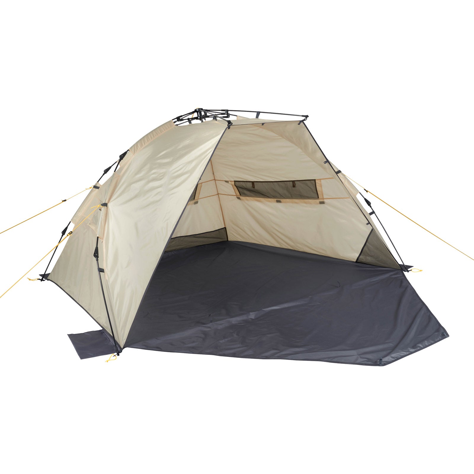 UQUIP Automatik Strandmuschel Speedy XL Strandzelt Reise Wind Sonnen Schutz UV50-Boulder von uquip