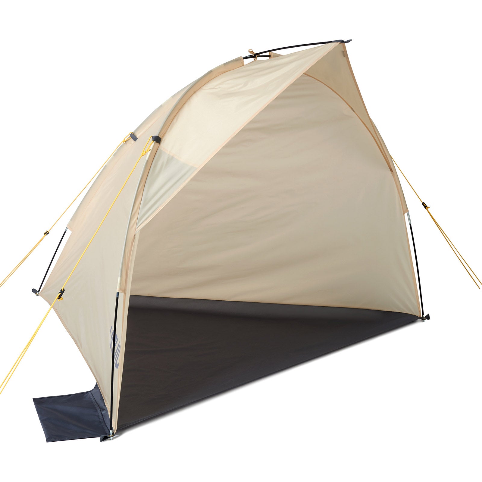 UQUIP Strandmuschel Shelly Windschutz Reise Strandzelt 0,9 kg Leicht UPF 50+-sand von uquip