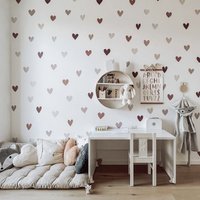 3"Blush Aquarell Herzen Wandaufkleber | Urbanwalls 3"Blush Aquarell Herzen Wandaufkleber | Urbanwalls von urbanwalls