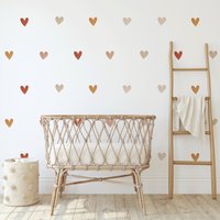 3"Rost Aquarell Herzen Wandaufkleber | Urbanwalls 3"Rost Aquarell Herzen Wandaufkleber | Urbanwalls von urbanwalls