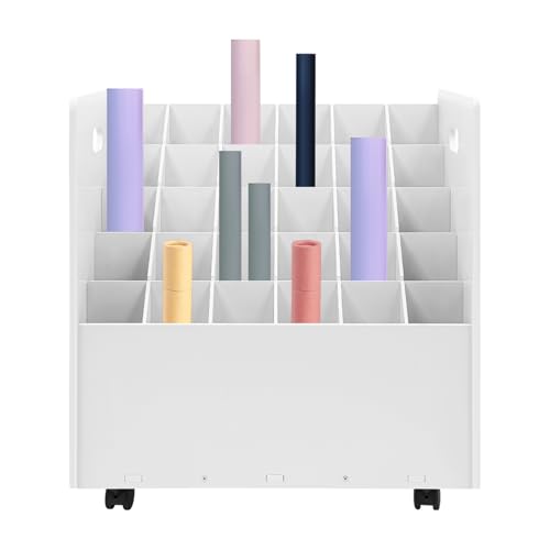 Mobiles Rollordner-Regal Rollordner-Aufbewahrungsschrank 30 Slots Rollordner-Aufbewahrungsorganisation Mit Rädern Roll-Aktenordner Fächern Für Büro Konferenzraum, Wartebereich Studio 58 * 40 58cm Mobiles Rollordner-Regal Rollordner-Aufbewahrungsschrank 30 Slots Rollordner-Aufbewahrungsorganisation Mit Rädern Roll-Aktenordner Fächern Für Büro Konferenzraum, Wartebereich Studio 58 * 40 58cm von ureggvbu