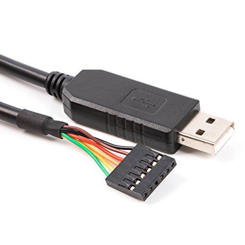 CP2102 USB TTL 3v3 3.3v Uart Kabel 6-fach Header Pinout TTL-232R-3V3 Anschlusskabel 1,8m von usangreen