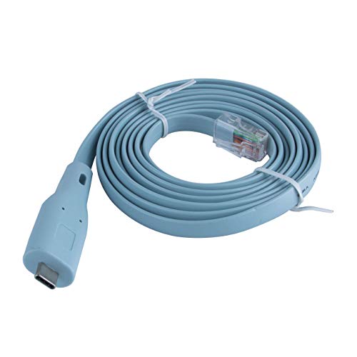 FTDI USB C Typ C auf RJ45 RS232 Konsole Router Serielles Kabel für Cisco/Huawei Router zu Laptop (1,8 m) von usangreen